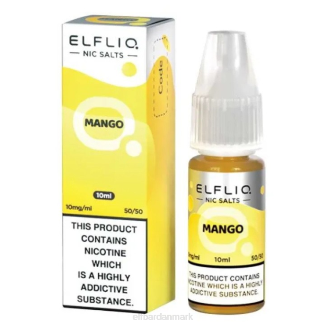 elfbar elfliq nic salte - mango - 10ml-5mg Z0FV187