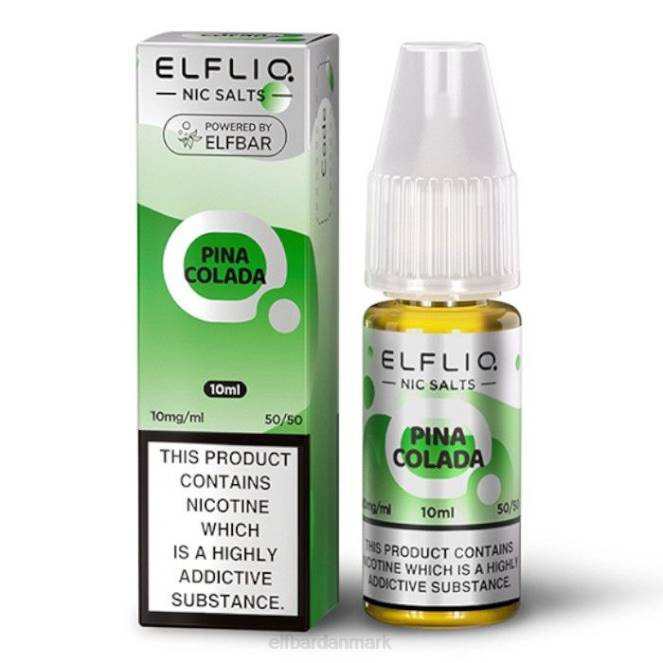elfbar elfliq nic salte - pina colada - 10ml-10 mg/ml Z0FV175